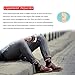 DR.ANISON Plantar Fasciitis Sock Compression Foot Sleeves for Men & Women Increase Blood Circulation (Black, Large)