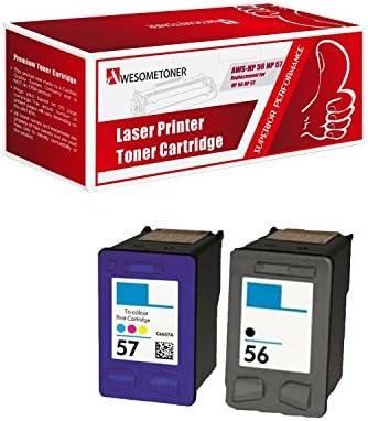 Unknown Compatible Ink Cartridge Replacement for HP C6656a ( Black , 2-Pack )
