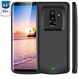 Galaxy S9 Plus Battery Case, Vproof [5200mAh] Portable Charger Case Extended Charging Case Rechargeable Protective Backup Power Case for Samsung Galaxy S9 Plus(2018) (Black)