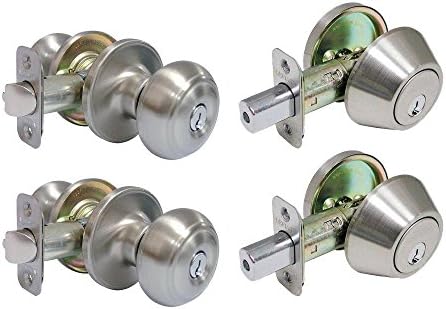Defiant Hartford Single Cylinder Satin Nickel Entry Project Pack