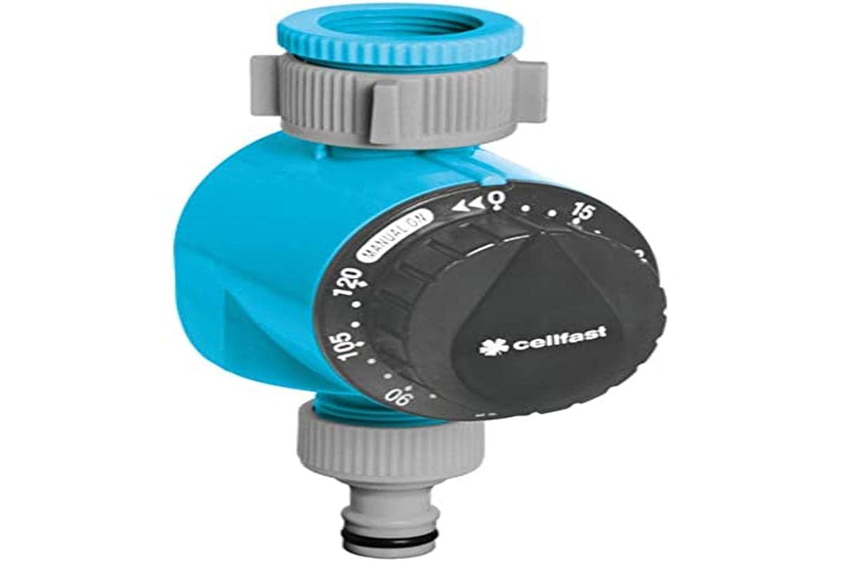 Cellfast Water Timer IDEAL™ with an Automatic Off Switch, made Plastics, Up to 120 minutes, 52-090