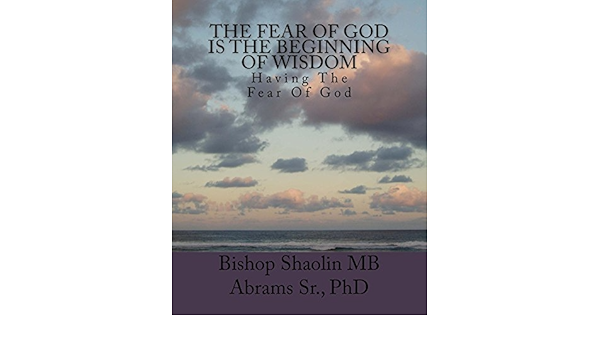 having the fear of god