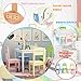 Costzon Kids Table and Chair Set, 5 Piece Wood Activity Table & Chairs for Children Arts, Crafts, Homework, Snack Time, Preschool Furniture, Gift for Boys Girls, Toddler Table and Chair Set (Pastel)
