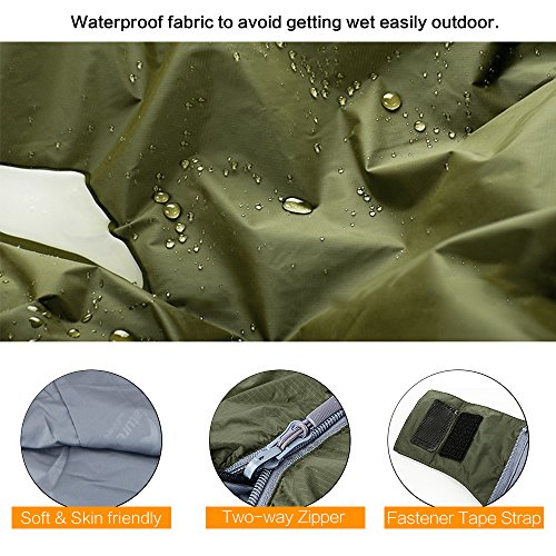 image for ieGeek Sleeping Bag, Lightweight Envelope Sleeping Bags with Compressi