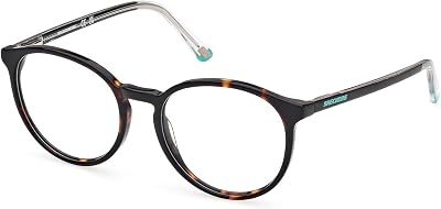 Monturas de gafas graduadas unisex, marrón oscuro, 51 (M)