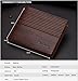 Stylish Men Bifold Wallet with RFID Blocking Slim Minimalist Front Pocket Wallet (Coffee)