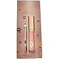 CHARLOTTE TILBURY Glossy Nude Pink Lip Duo - Lip Cheat Iconic Nude & Collagen Lip Baht Pillow Talk
