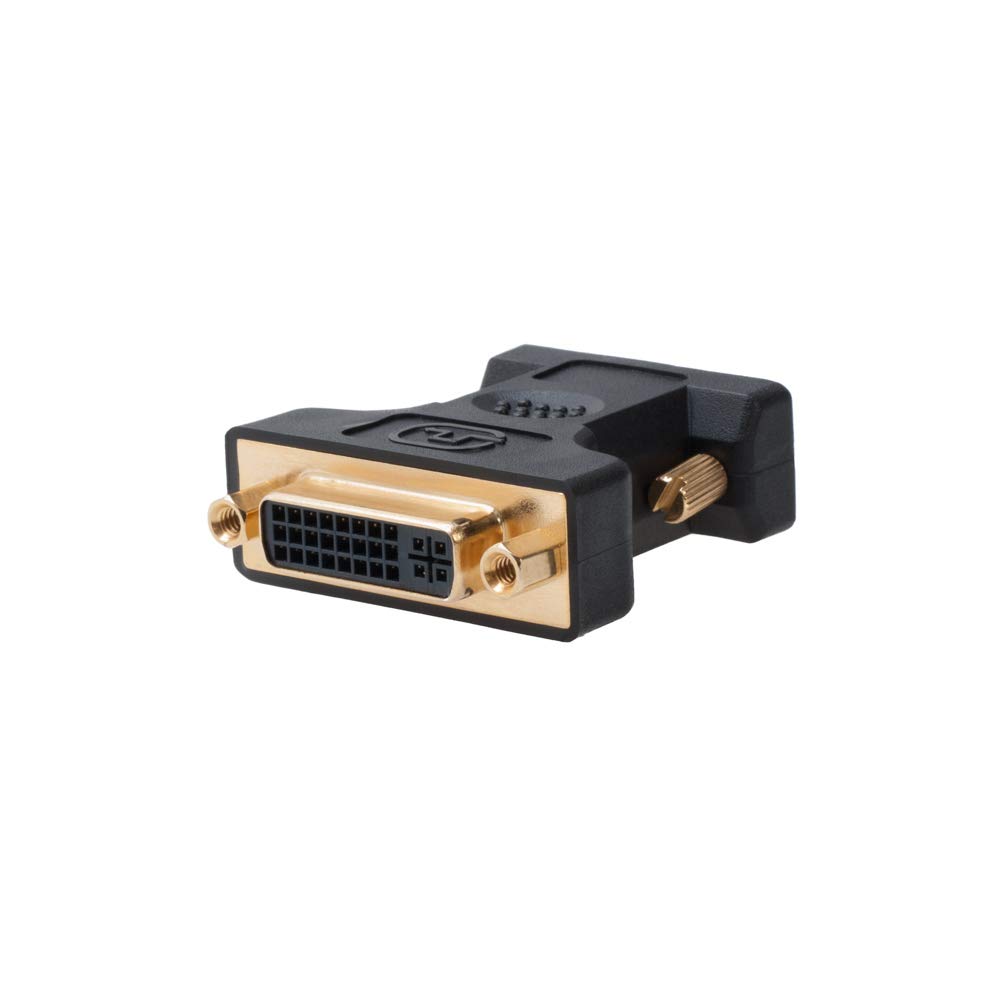 Photo 1 of Cables Direct Online Pack of 2 DVI-A Female Connector to VGA Male Plug Adapter (DVI Female to VGA Male)