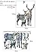 BIBITIME Halloween Forest Silhouette Deer Family Wall Decals Christmas Animal Birds Elk Vinyl Stickers for Living Room Porch Bedroom Nursery Classroom Home Art Mural TV Background PVC Decorations