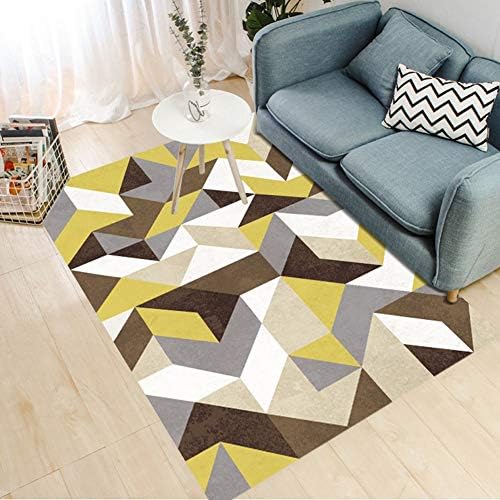 Rxwyl Rug Comfort Super Soft Living Room Bedroom Carpet Simple Geometric Floor Mats (Color : D, Size : 200x300cm)
