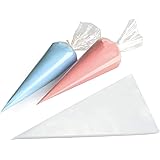 Dessert & Candy Decorating & Pastry Bags,20Pcs Piping Bags,12 Inch Disposable pastry bags,Use for Cream Frosting,Cookie Cake 