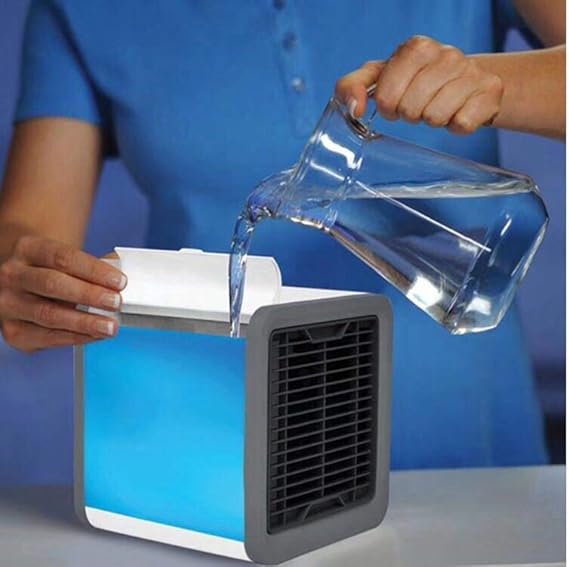 Miniacondicionador de aire portátil; humidificador y purificador ...