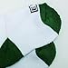 EnerWear 10P Pack Unisex Kids Cotton Cushion No Show Socks (Low Cut/White, 5-6.5)