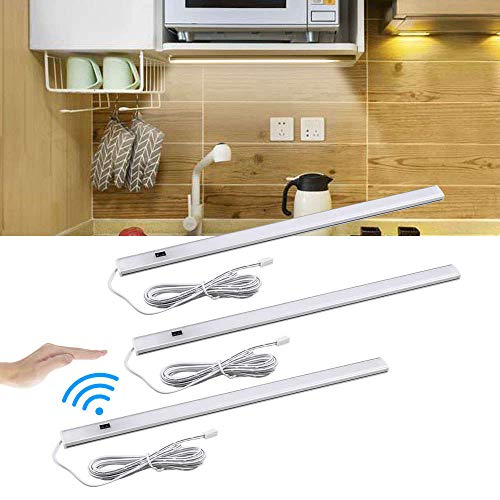 YI LIGHTING Under LED Light Bar Kits Plug in Natural White