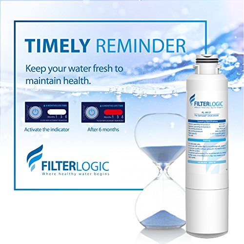 Filterlogic DA29-00020B Filter Replacement for Samsung DA29-00020B, DA29-00020A, HAF-CIN/EXP, 46-9101 Refrigerator Water Filter
