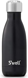 S'well Stainless Steel 9 Fl Oz-London Chimney-Triple Layered Vacuum-Insulated Containers Keeps Drinks Cold for 27 Hours and Hot for 12 - with No Condensation - BPA Free Water Bottle, 9oz