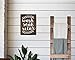 Elegant Signs Wash Soak Relax Wood Sign Bathroom Sign Bathroom Wall Art Bathroom Wood Sign Rustic Bathroom Decor (11 x 14 inch)