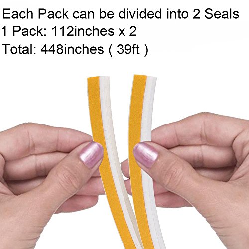 image for Loobani 448-inches Long Door Window Insulation Soundproofing Weather S