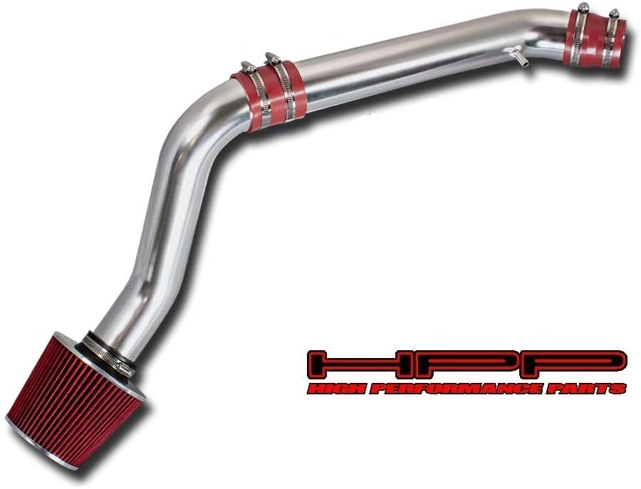Amazon Com High Performance Parts Cold Air Intake Kit Red Filter Combo Compatible For Honda 1992 1995 Civic 1993 1997 Del Sol All Models Automotive