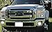 iJDMTOY LED Pod Light Fog Lamps Compatible With 2011-16 Ford F250 F350 F450 Super Duty, Incl (2) 20W High Power LED Cubes, Foglight Bezel Covers, Fog Location Mount Brackets & Switch Wiring