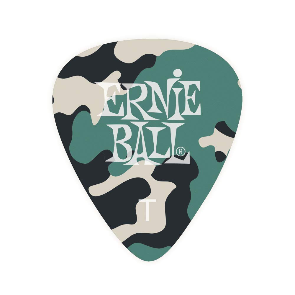 Ernie Ball Camouflage Cellulose Medium bag of 12