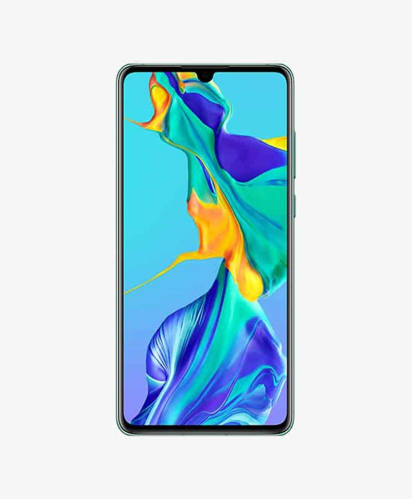 Huawei P30 128 GB 6.1 Inch OLED Display Smartphone with Leica Triple Camera, 6GB RAM, EMUI 9.1.0 Sim-Free Android Mobile Phone, Single SIM, Aurora, UK Version