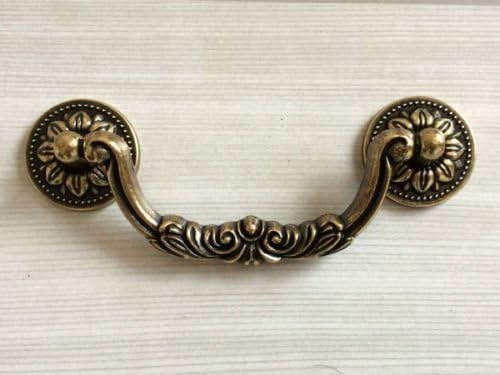 Cabinet Hardware Pulls Antique Bronze Dresser Knobs Drawer Pull Handles Cabinet Handles Kitchen Cabinet Hardware 1Pcs (Smaller Bail Pull)
