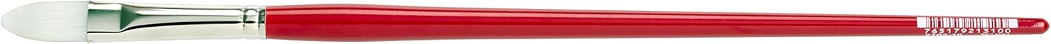 Silver Brush The Art Sherpa Long Handle Pointed Filbert Size 8 Acrylic Paint Brush