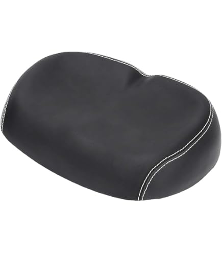 Selle Vélo Confort Universelle Noire – Similicuir, Occasion (bon état)