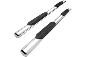 MaxMate 4" Nerf Bars Compatible with 2019-2023 Ford Ranger | Supercrew Cab | WB2F42067 | Side Step Rails Running Boards