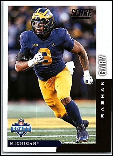 Amazoncom 2019 Score Nfl Draft Football 25 Rashan Gary