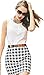 Women Elastic Mirror Metal Waist Belt Metallic Waistband