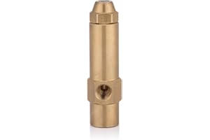 Fuel Nozzle Diesel Heavy Waste Oil Burner Solid Brass Durable Alcohol-Based Construction (2.0mm)