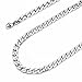 HolyFast 4.5-11mm Wide 16-36IN Figaro Link Chain Necklace Stainless Steel Necklace Men Woman Jewelry