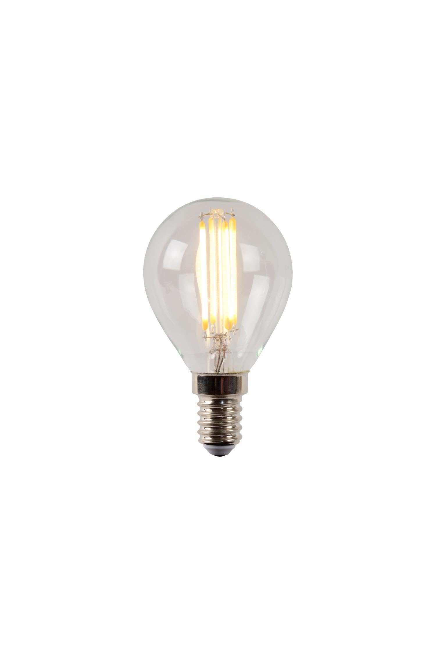 Lucide LED BULB - Filament Bulb - Ø 4,5 cm - LED Dim. - 1x4W 2700K - Transparant
