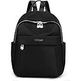 kakarin choyx Small Resistant Backpack For Women Lightweight Nylon Waterproof 13.3 Inch Mini Travel Daypack