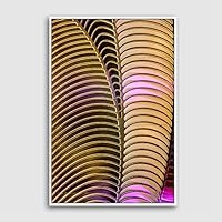 Framed Canvas Wall Art Clouds and Colors Canvas Prints Home Artwork Decoration for Living Room,Bedroom - 16x24 inches