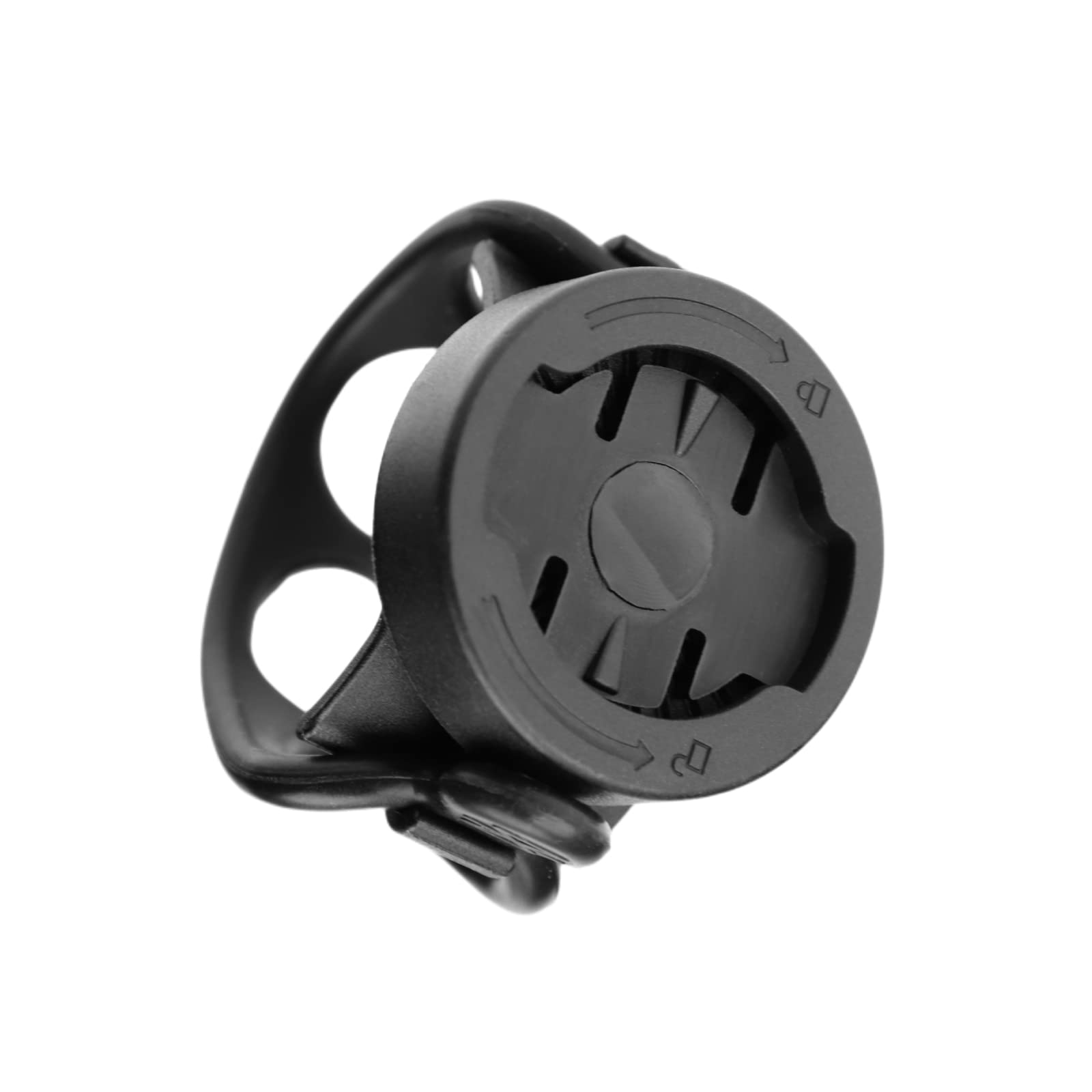 NELboNs Out Front Bike Computer Mount 360 Degree Rotating Attached to Handlebar Mount GPS Holder Compatible with Gar min/G G+/Mage ne C406 C206/X0SS/Black Bird