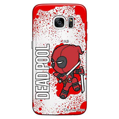 Capa Personalizada para Samsung Galaxy S7 Edge Deadpool - TP139