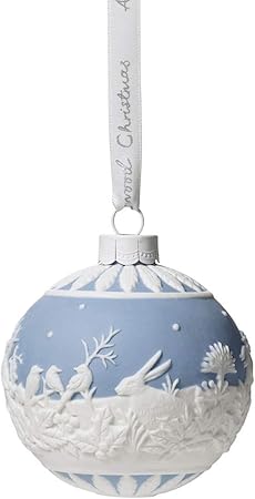 Wedgwood Addobbi Natale.Wedgwood 2019 Ornamenti Natalizi Motivo Camminata Invernale Amazon It Casa E Cucina