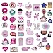 Amandir 160 PCS Girl Cute Laptop Stickers Pink Water Bottle Skateboard Luggage Bike Phone Sticker Cute Decals