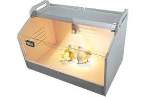 WIONBE Intelligent Brooder Box 10-15 Newborns Chicks Quail Birds Small Animals Manual Incubators Poultry Heater Breeding Box