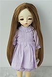 JD016 6-7'' 16-18CM Long Forest Straight Doll Wigs