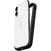 RhinoShield Mod NX Bumper Phone Case for iPhone 17 Black | Bumper Case without Backplate, Ultra-Slim Design, Minimalist Style, Military Grade Drop Protection