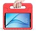BMOUO Kids Case for Samsung Galaxy Tab E 8.0 inch - EVA Shockproof Lightweight Kids Case with Handle & Stand - Red