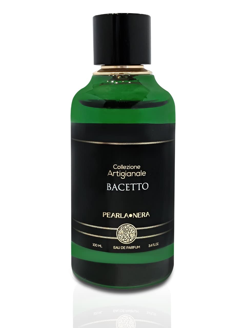 PEARLANERA Bacetto, a Mildly Spiced Infusion with Floral Woods Scent Accords. An Arabian Oud Eau De Parfum Spray for Unisex 3.4 Ounce. Fragancias Arabes