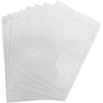 Amazon.com: Ellbest 300pcs 3.15x5.51 inch Resealable Ziplock Bags ...