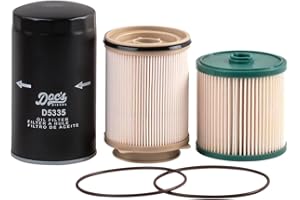 Doc's Diesel Filter Set DGF430+DGF401+D5335 | Compatible with RAM 6.7L Cummins 2500, 3500, 4500, 5500 2019-2024 | Replaces 68157291AA, 68436631AA