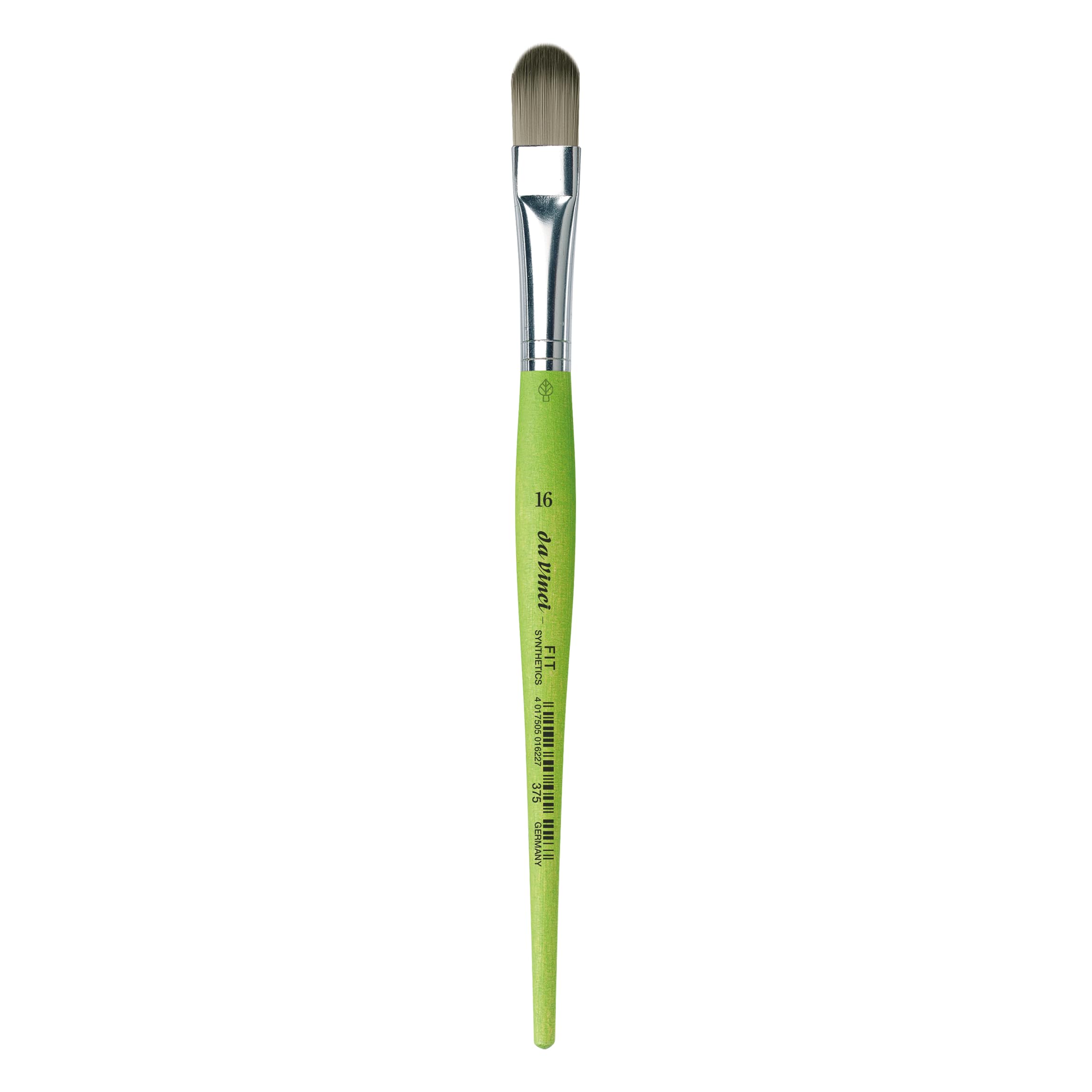 Da Vinci 375 Series Filbert Shape Brush, Green, 20.5 x 1.36 x 30 cm