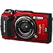 Olympus Waterproof Tough TG-5 Digital Camera (Red) with SanDisk Ultra 64GB SDXC UHS-I Memory Card, Floating Wrist Strap, More